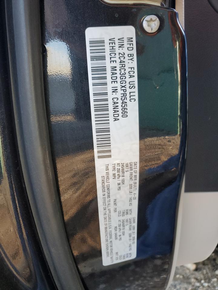 2023 Chrysler Pacifica Limited VIN: 2C4RC3GGXPR545660 Lot: 92425575