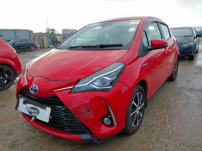 2017 TOYOTA YARIS 1.5 HYBRID ICON TECH 5DR CVT for sale at Copart YORK