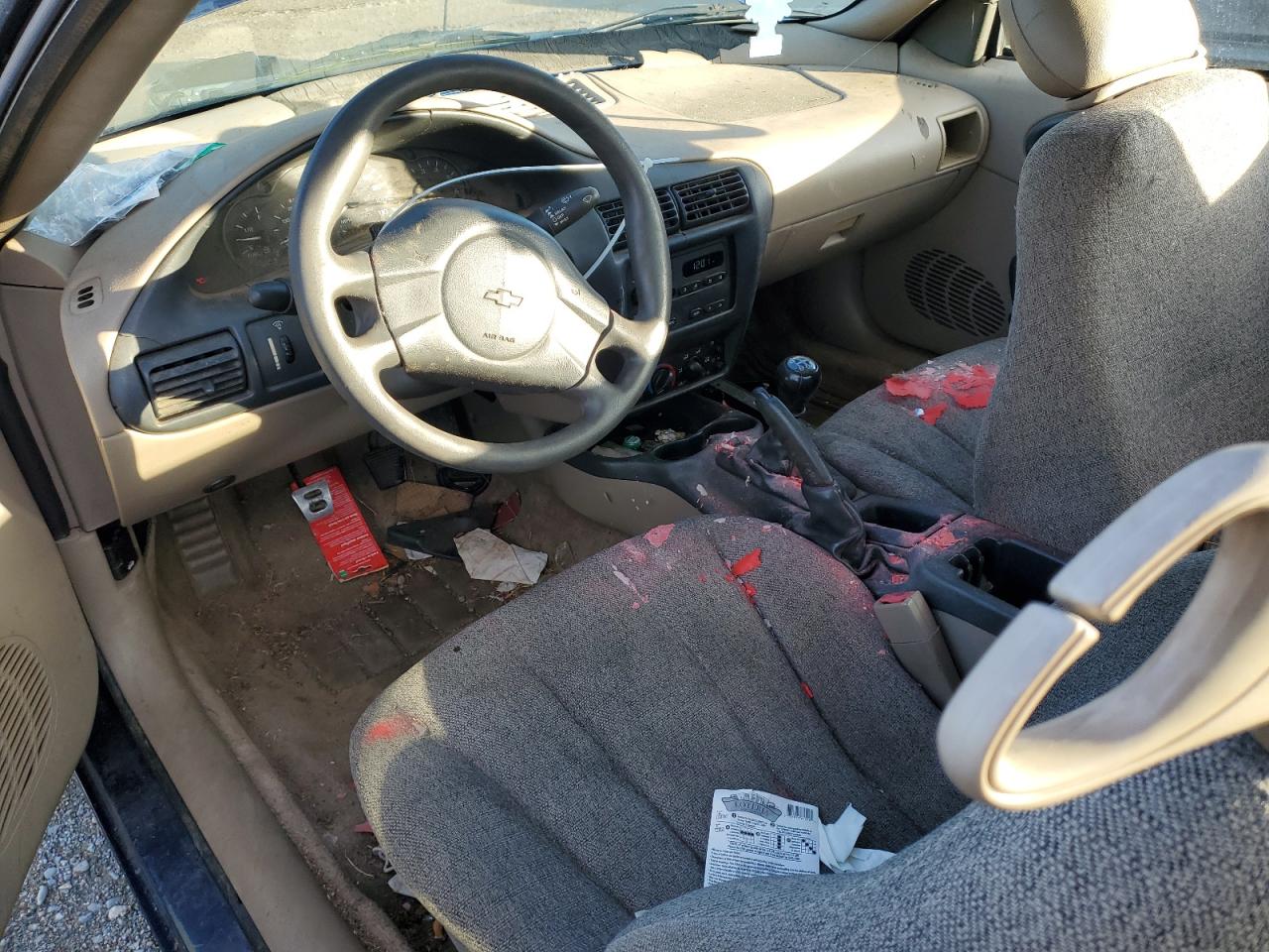 2003 Chevrolet Cavalier VIN: 1G1JC12F637181404 Lot: 92643345