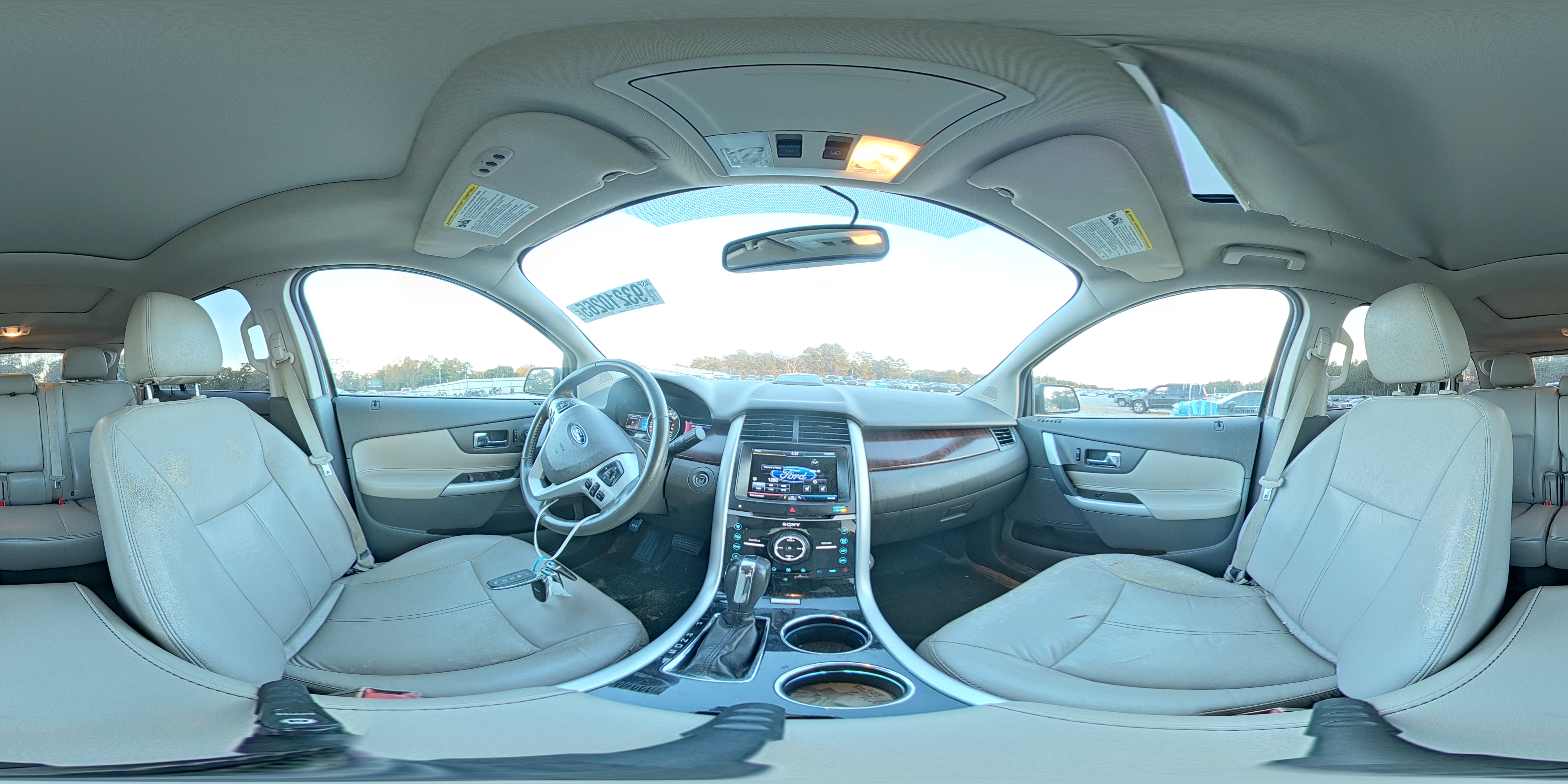 2014 Ford Edge Limited VIN: 2FMDK3KC3EBA02847 Lot: 93210265