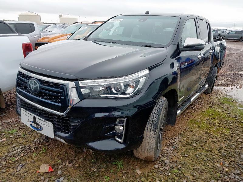 2018 TOYOTA HILUX INVINCIBLE X LTD ED D/CAB P/UP 2.4 D-4D AUTO 3.5T for sale at Copart BRISTOL