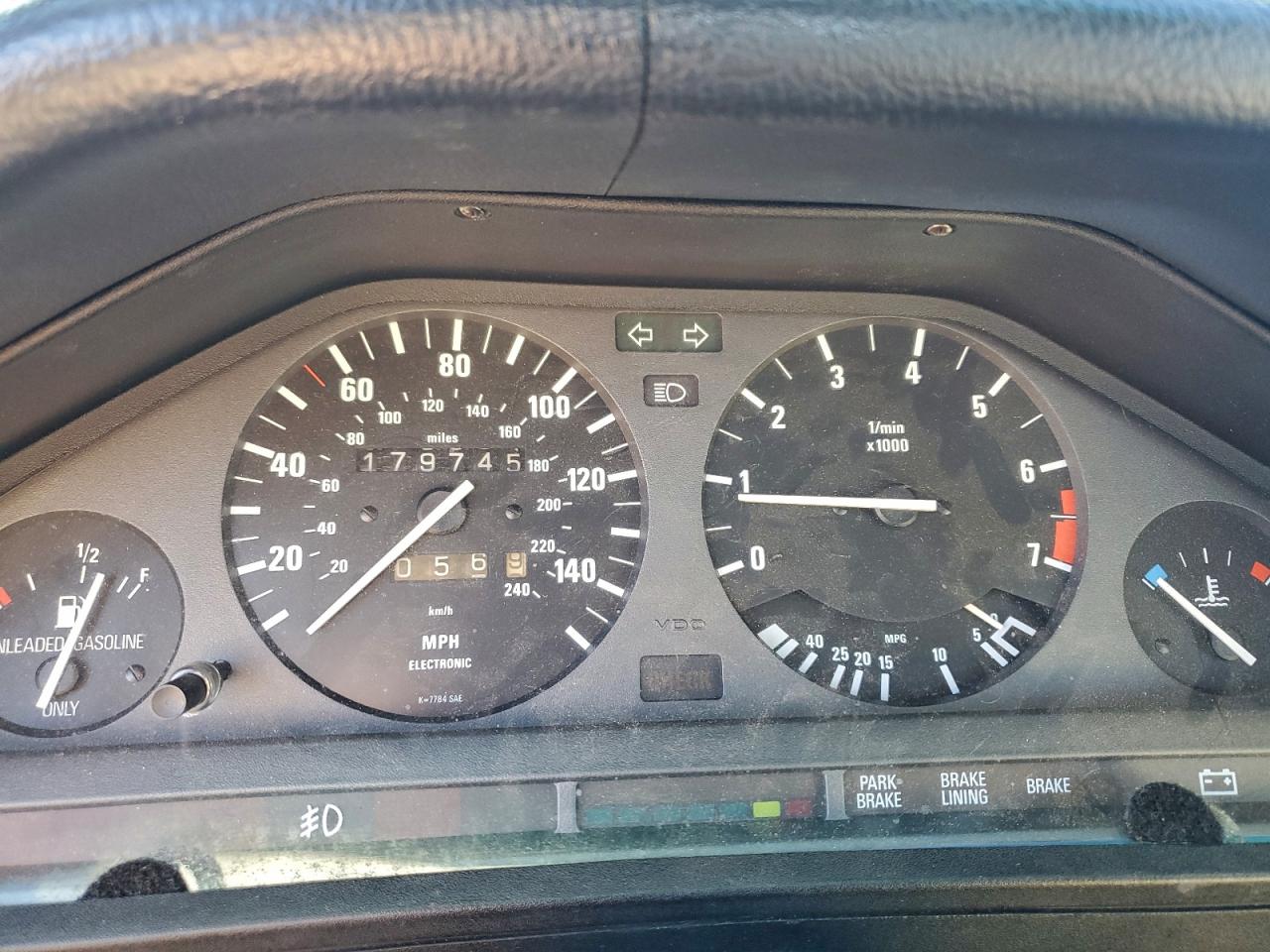 1987 BMW 325 Is VIN: WBAAA1300H2322587 Lot: 93378735