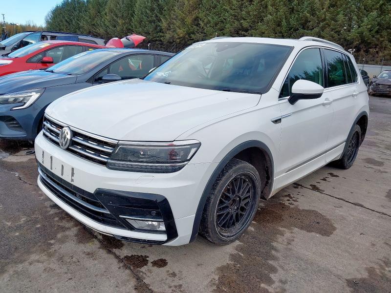 2017 VOLKSWAGEN TIGUAN 2.0 TDI 150 4MOTION R-LINE 5DR DSG for sale at Copart WHITBURN