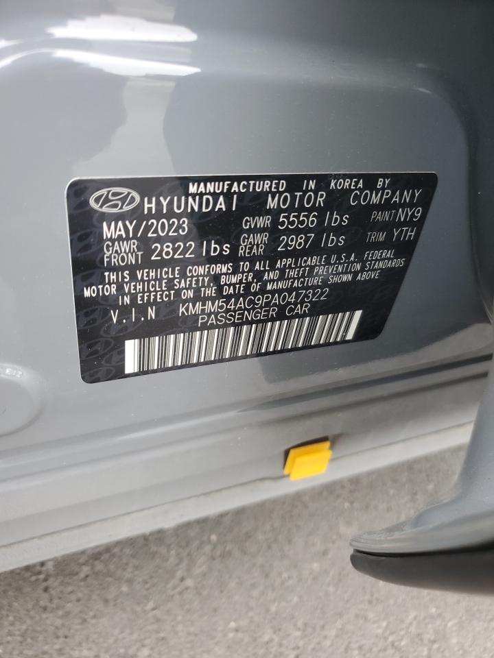 2023 Hyundai Ioniq 6 Limited VIN: KMHM54AC9PA047322 Lot: 92020325