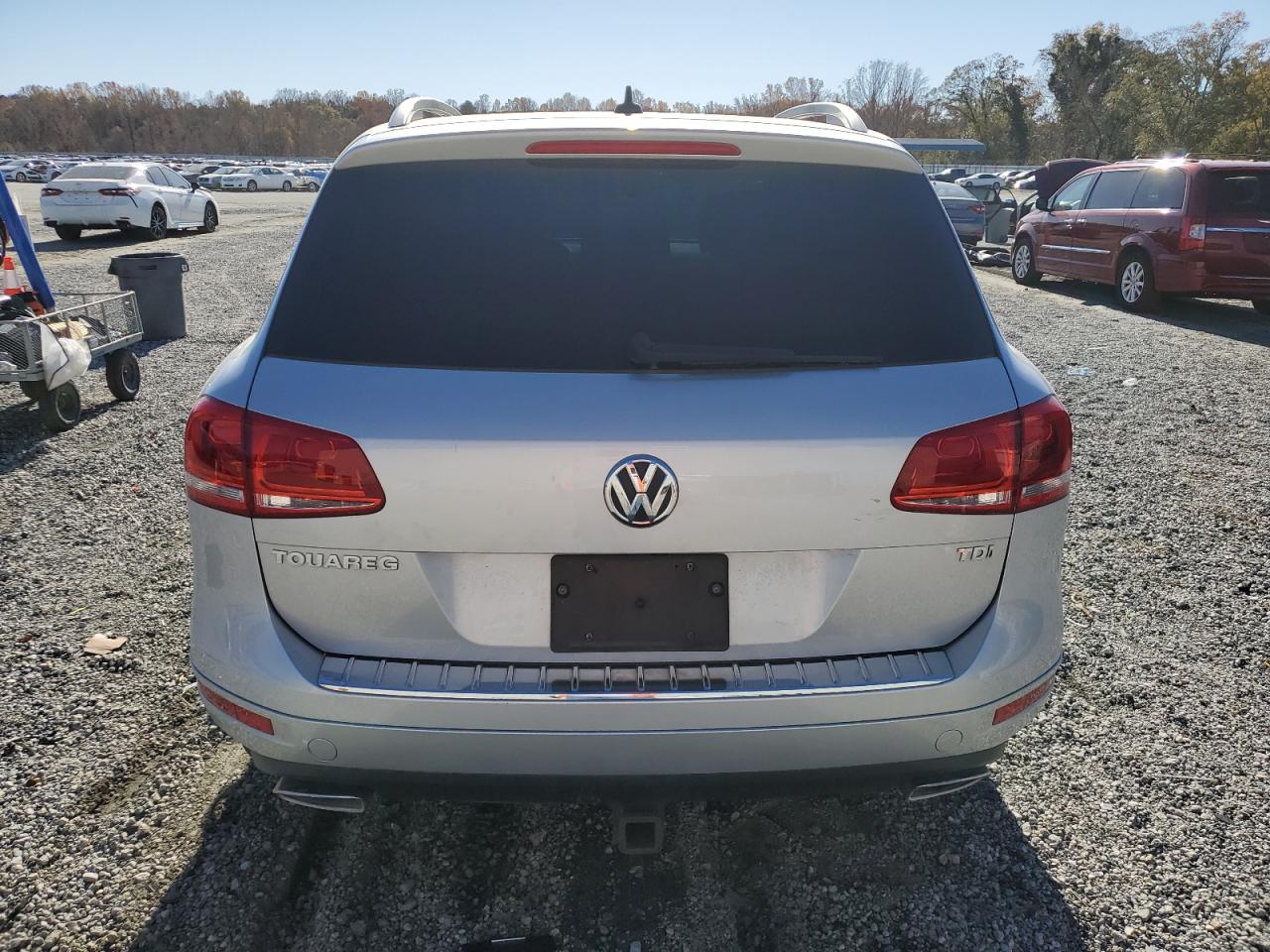 2014 Volkswagen Touareg V6 Tdi VIN: WVGEP9BPXED012054 Lot: 91861475