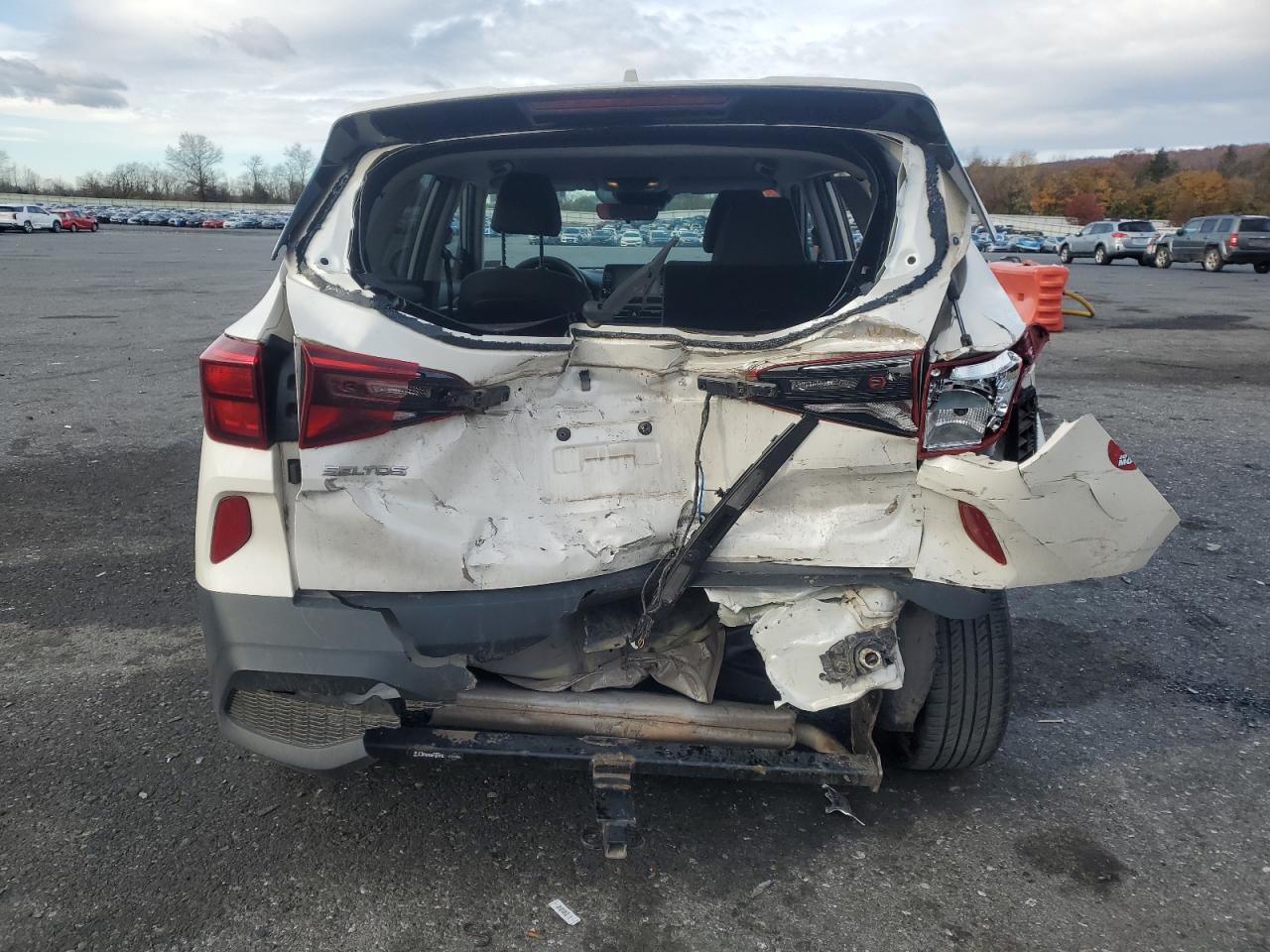 2022 Kia Seltos Lx VIN: KNDEPCAAXN7273696 Lot: 92426495