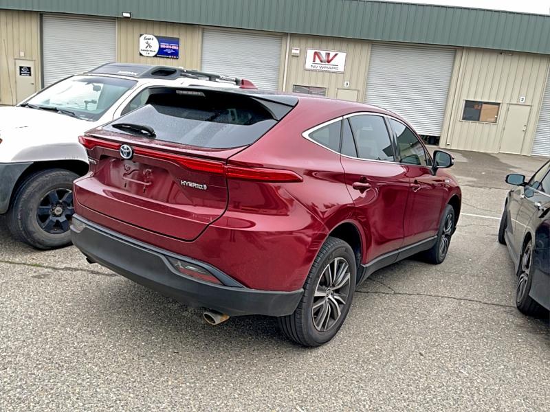  TOYOTA VENZA 2021 Красный