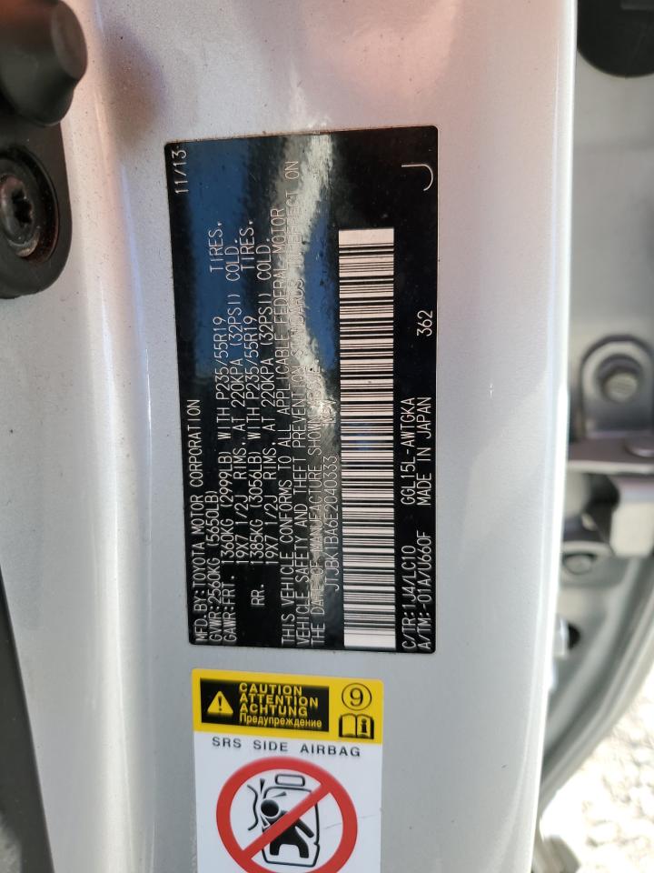 2014 Lexus Rx 350 Base VIN: JTJBK1BA6E2040333 Lot: 91242025