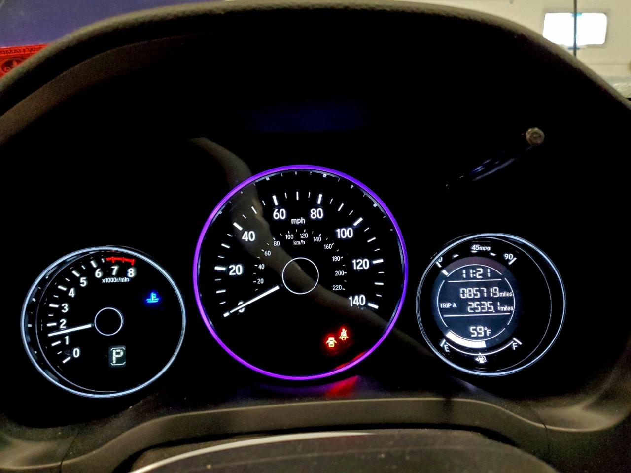 2016 Honda Hr-V Lx VIN: 3CZRU6H37GM722550 Lot: 93936135