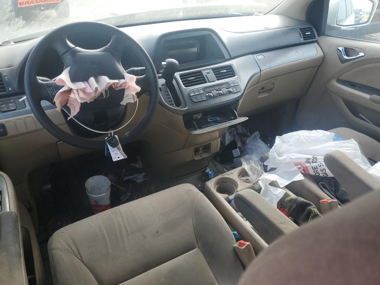 2007 Honda Odyssey Ex VIN: 5FNRL38407B140780 Lot: 92628785