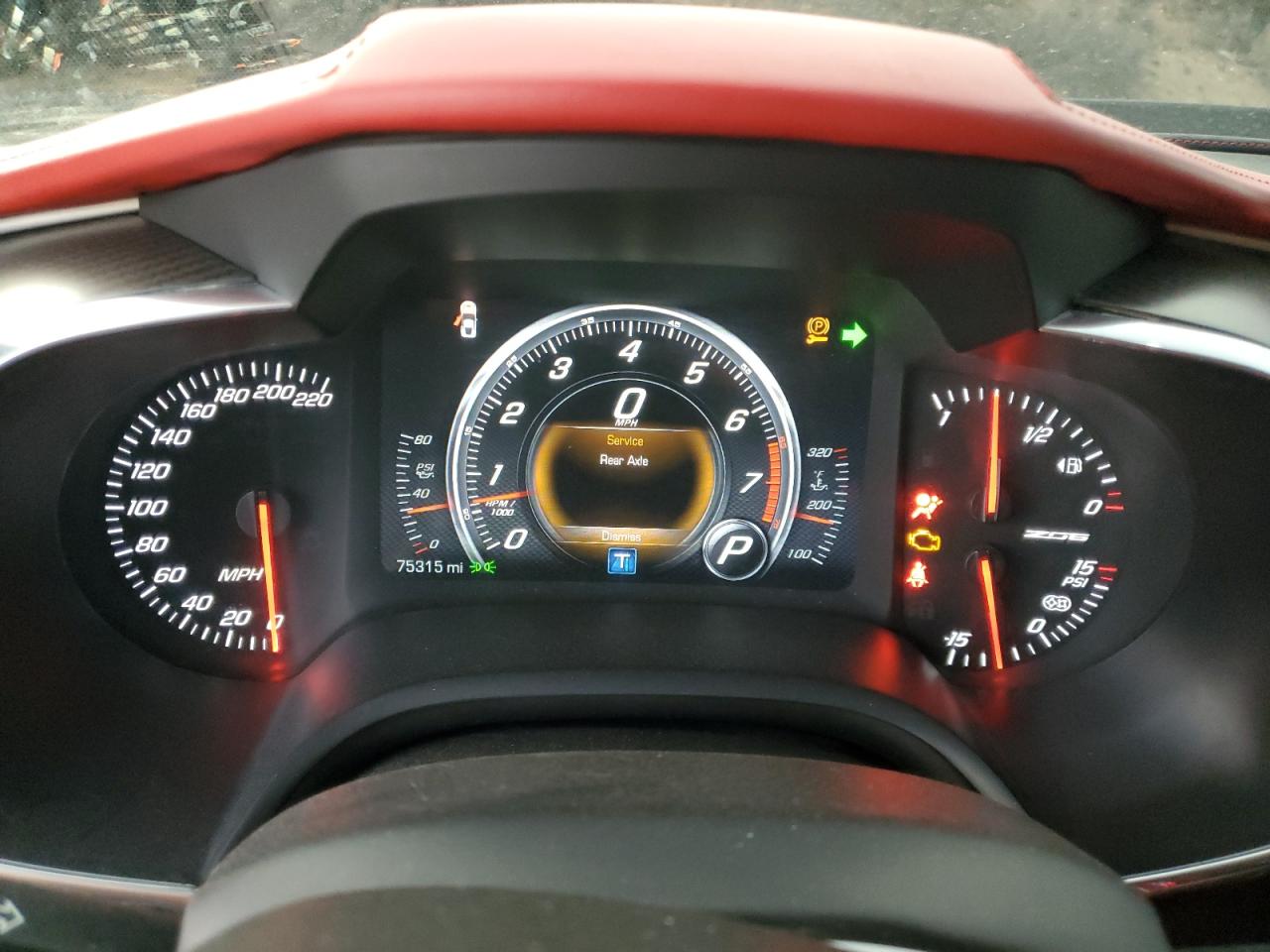 2016 Chevrolet Corvette Z06 3Lz VIN: 1G1YU2D61G5608732 Lot: 91245005