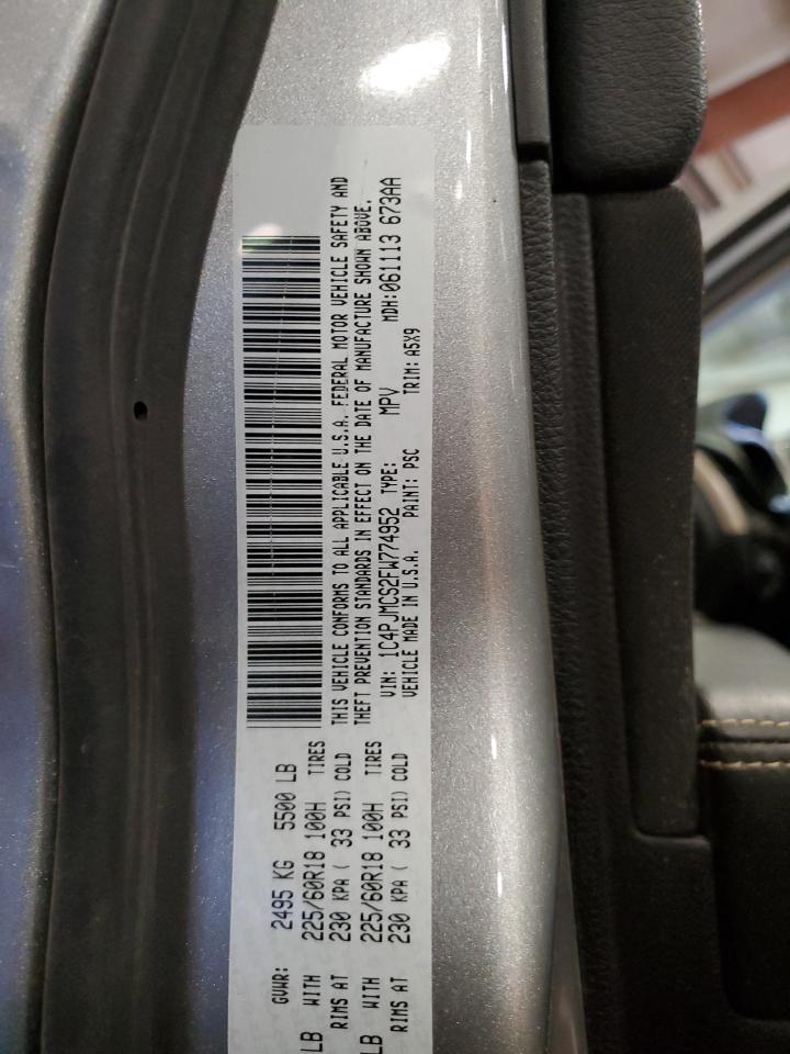 2015 Jeep Cherokee Latitude VIN: 1C4PJMCS2FW774952 Lot: 91214375