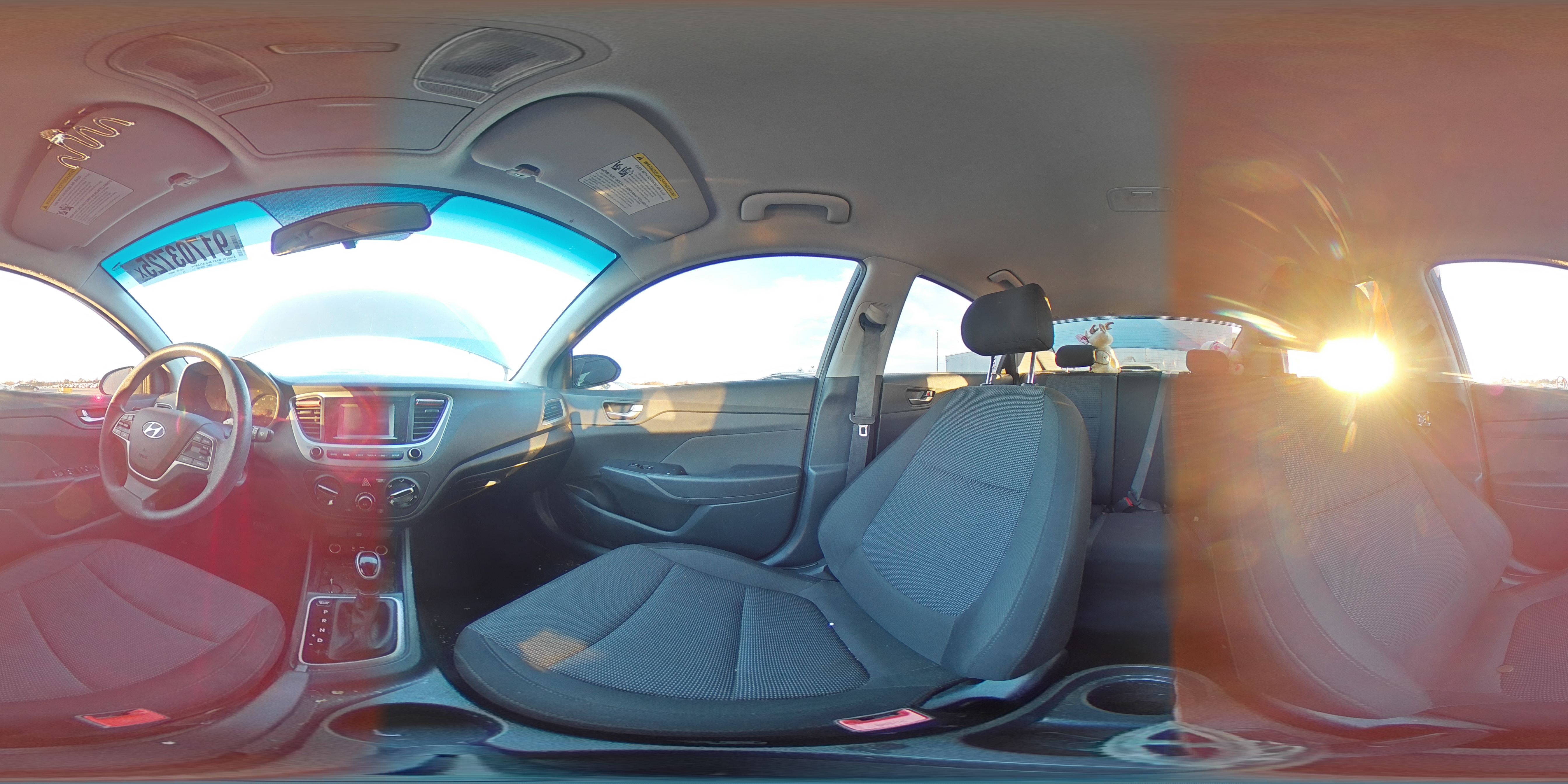 2019 Hyundai Accent Se VIN: 3KPC24A32KE087482 Lot: 91703725