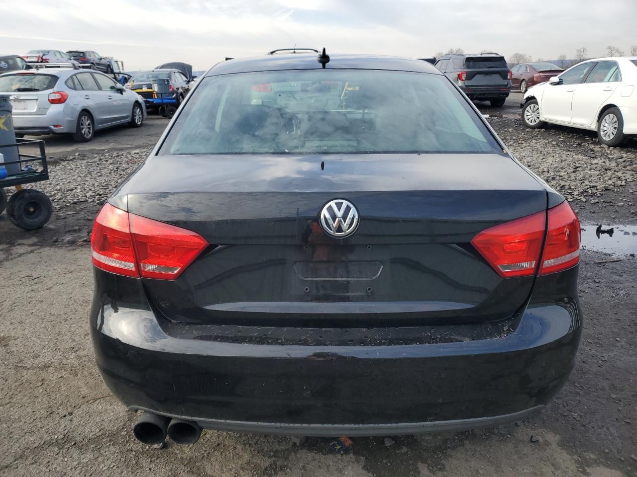 2012 Volkswagen Passat Se VIN: 1VWBP7A34CC077184 Lot: 93979595
