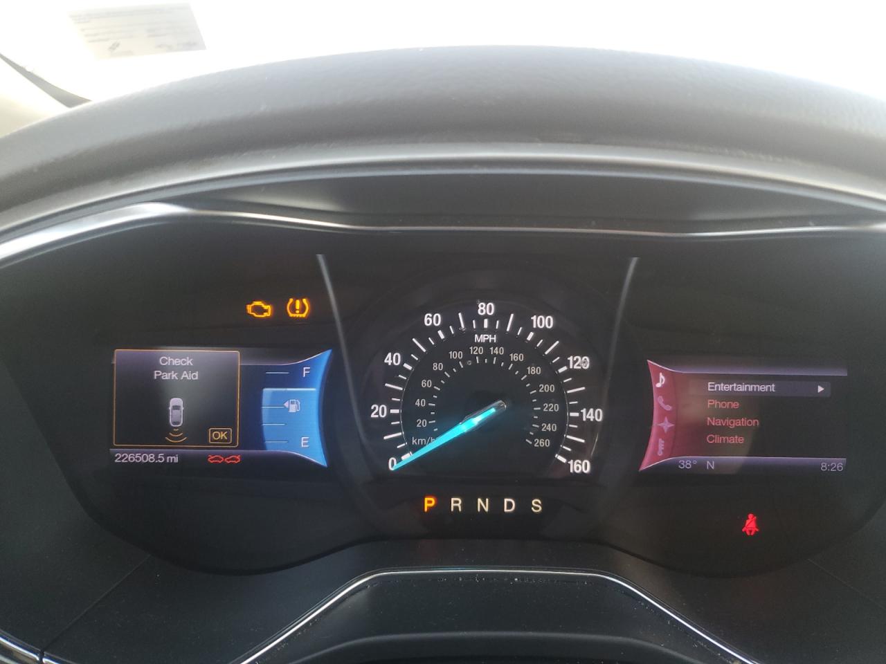 2013 Ford Fusion Se VIN: 3FA6P0H94DR212078 Lot: 93050485