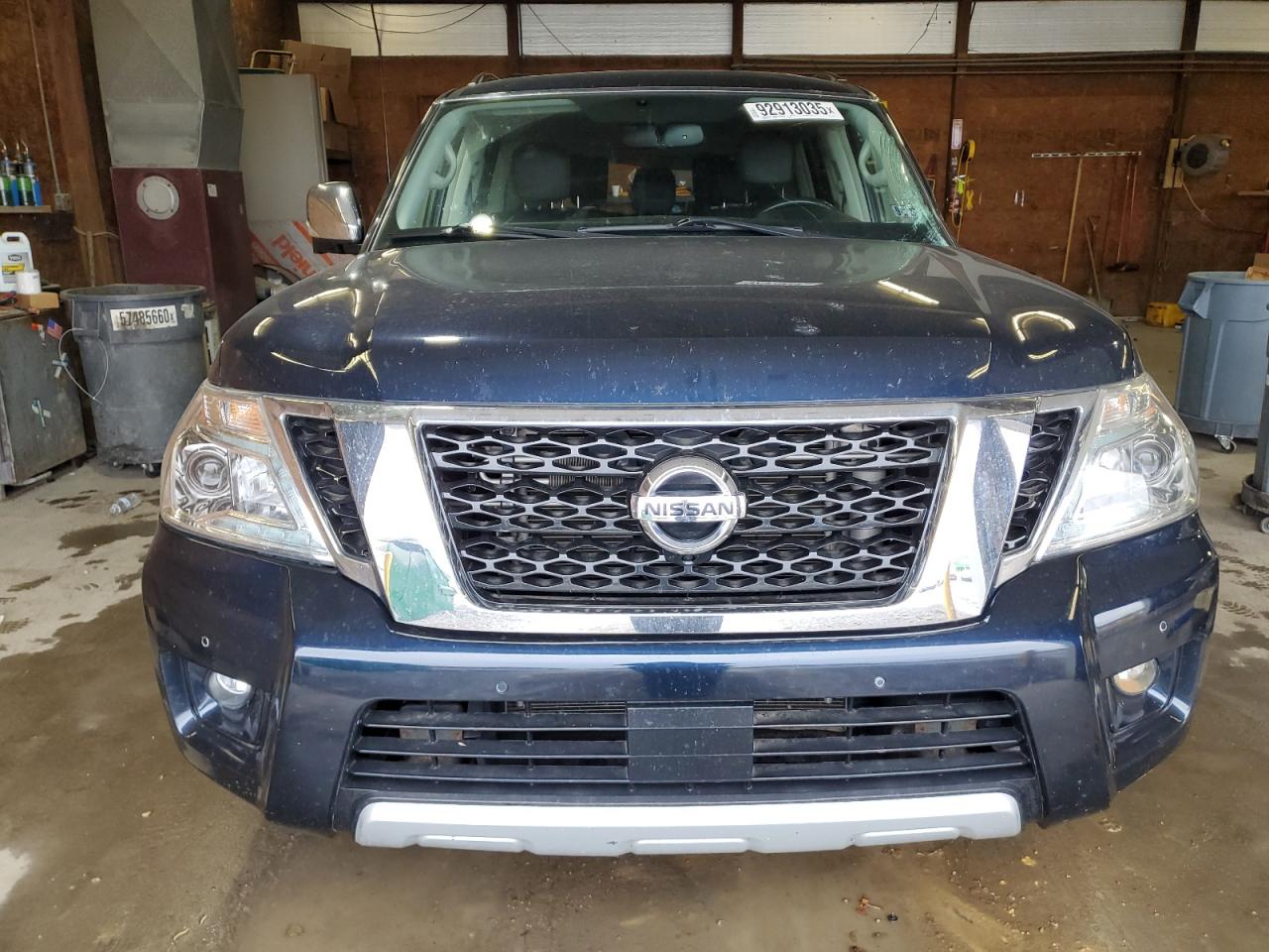 2018 Nissan Armada Sv VIN: JN8AY2NC9J9550214 Lot: 92913035