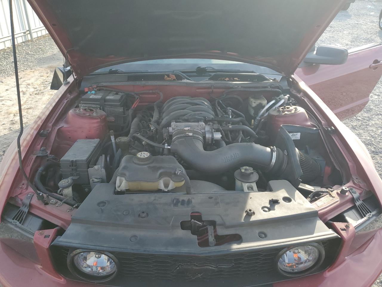 2007 Ford Mustang Gt VIN: 1ZVFT85H375202050 Lot: 93435385