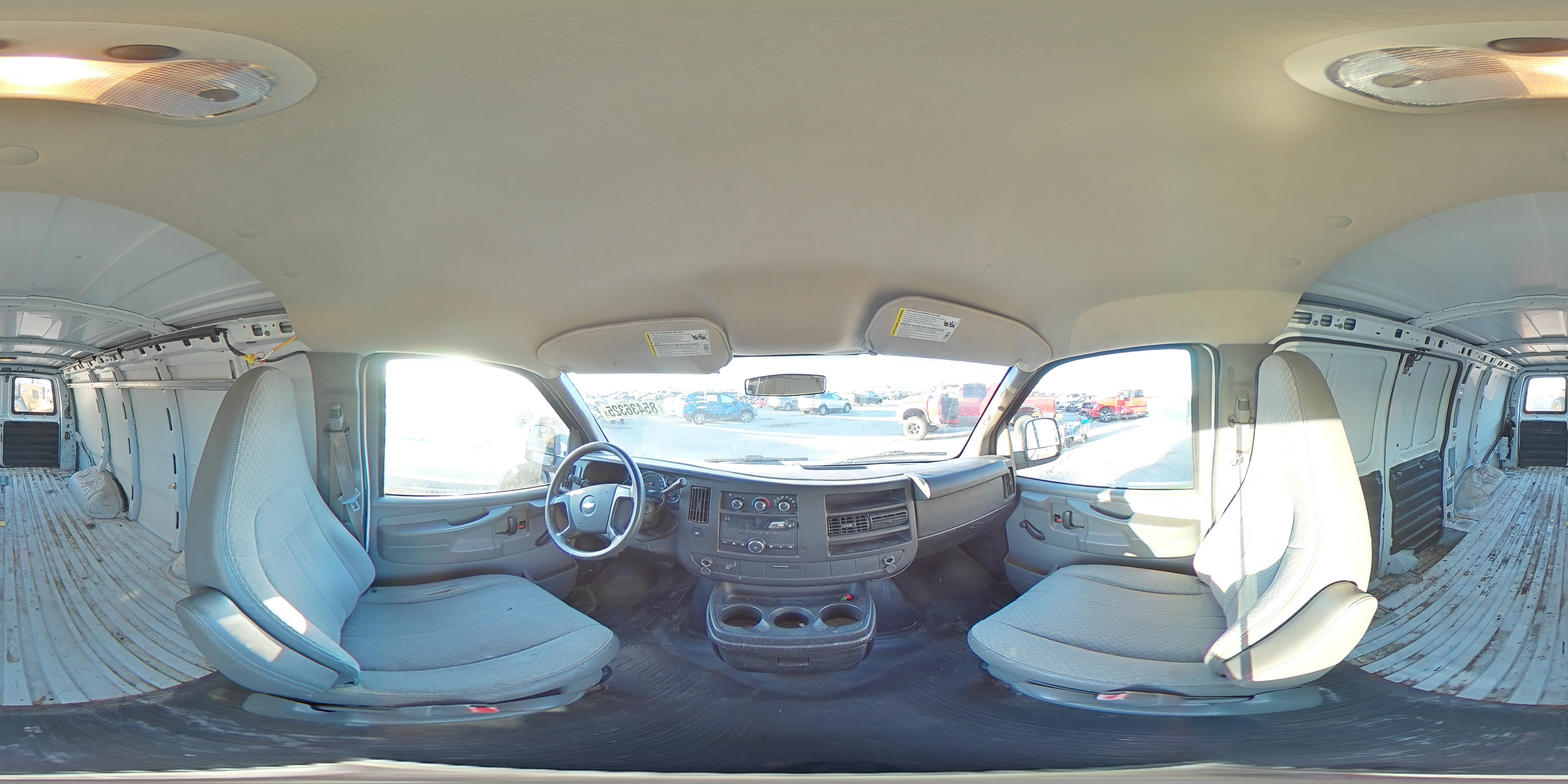 2012 Chevrolet Express 1500 Delivery Van VIN: 1GCSHAF44C1141606 Lot: 85436325