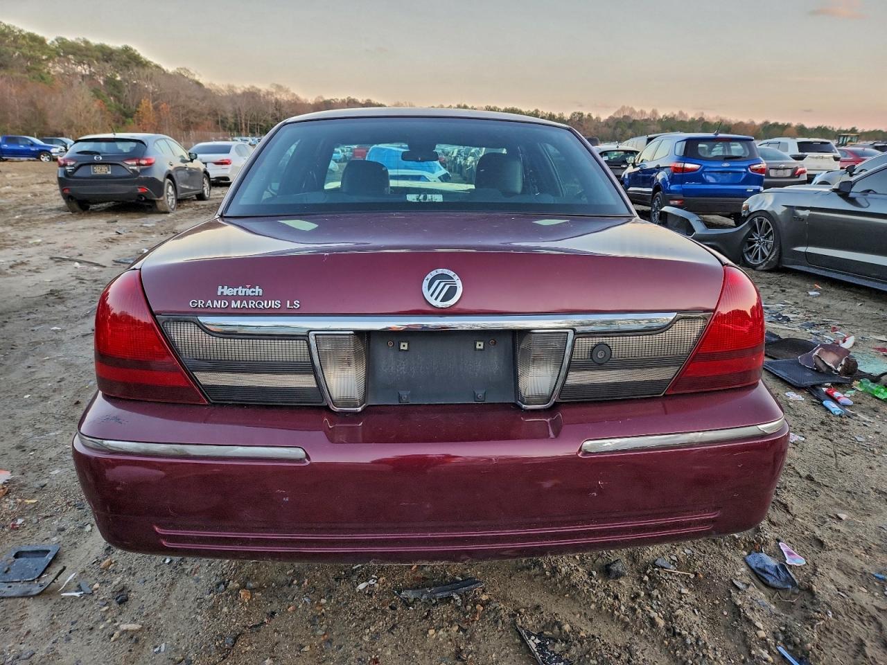2008 Mercury Grand Marquis Ls VIN: 2MEFM75V58X619099 Lot: 94256655