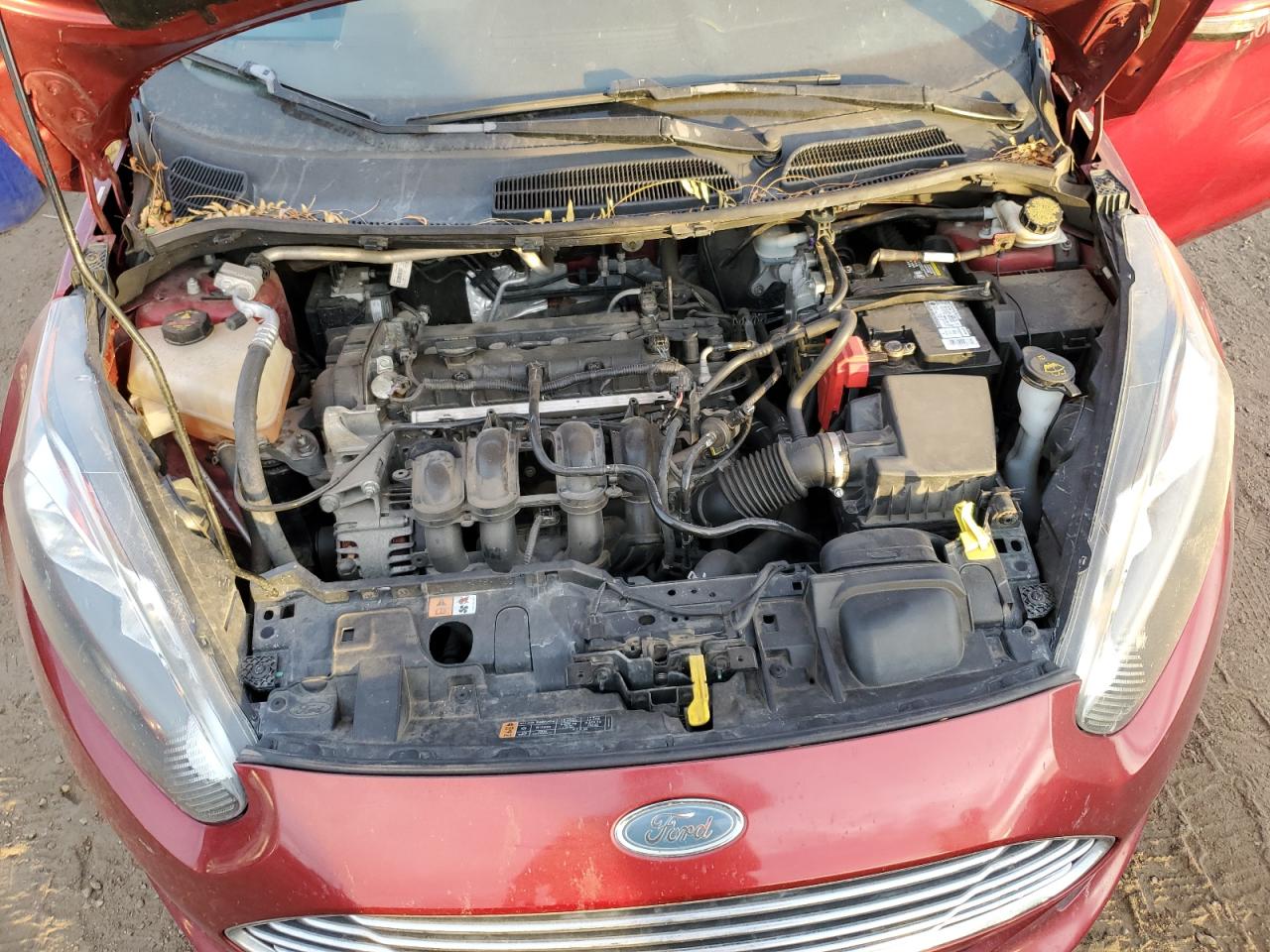 2015 Ford Fiesta Se VIN: 3FADP4BJ5FM122830 Lot: 92283335