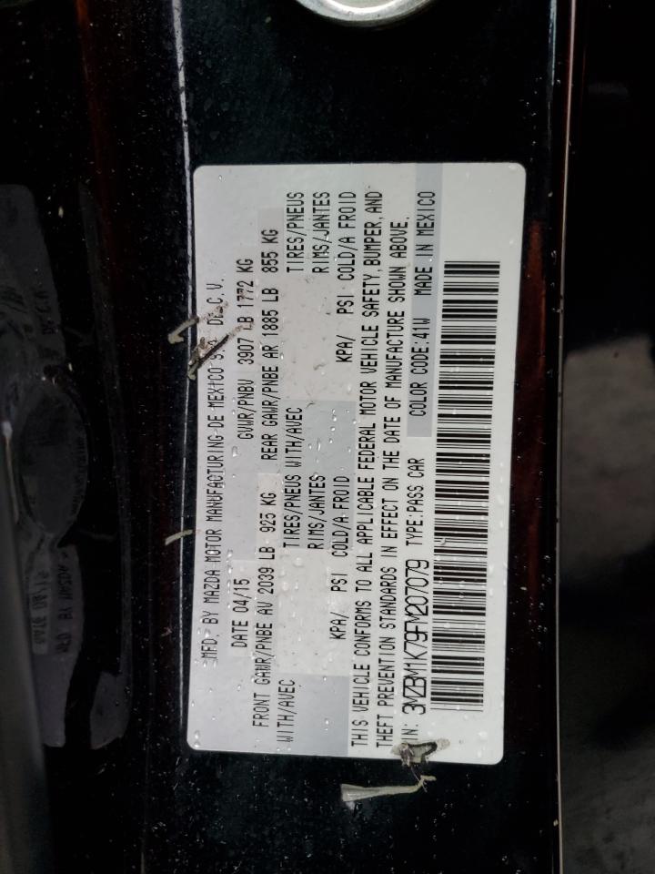 2015 Mazda 3 Sport VIN: 3MZBM1K79FM207079 Lot: 92690655