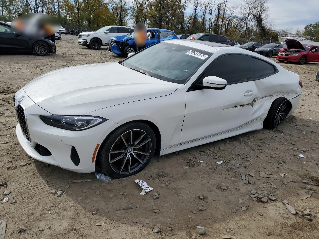 2022 BMW 430Xi VIN: WBA73AP02NCL05858 Lot: 90921075