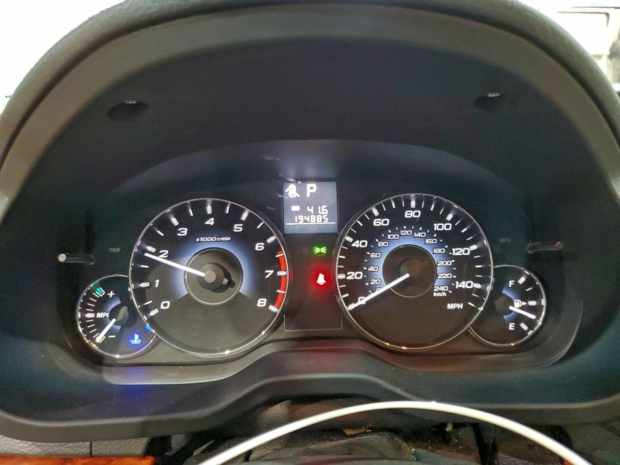 2012 Subaru Outback 2.5I Limited VIN: 4S4BRBJC2C3224307 Lot: 93722165