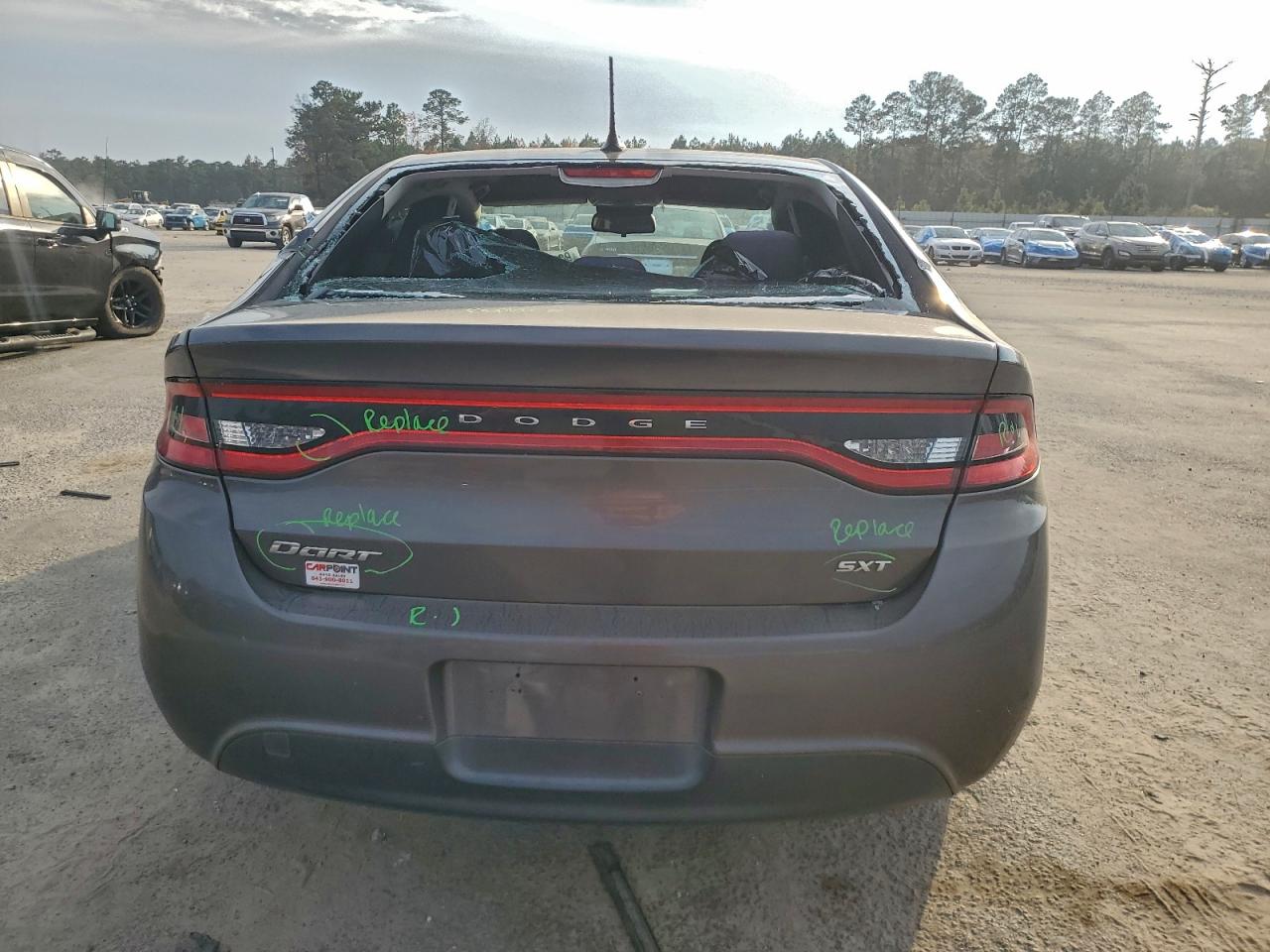 2016 Dodge Dart Sxt VIN: 1C3CDFBB5GD551003 Lot: 93684525