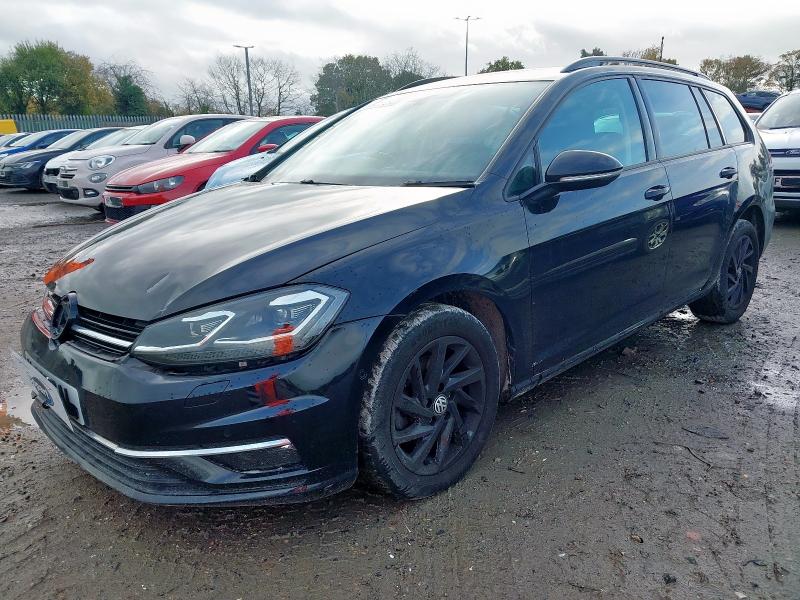 2019 VOLKSWAGEN GOLF 1.6 TDI MATCH EDITION 5DR for sale at Copart WOLVERHAMPTON