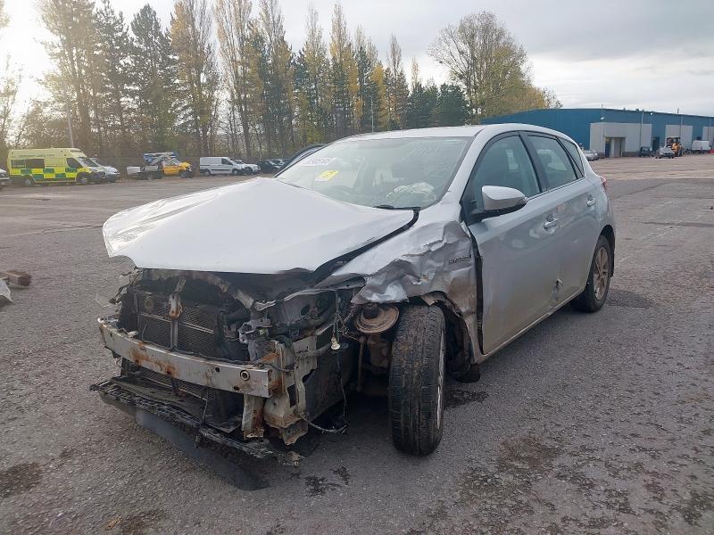 2013 TOYOTA AURIS 1.8 VVTI HYBRID ICON 5DR CVT AUTO for sale at Copart GLOUCESTER