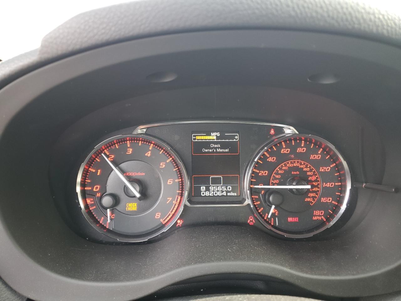 2017 Subaru Wrx VIN: JF1VA1B60H9825589 Lot: 92855935