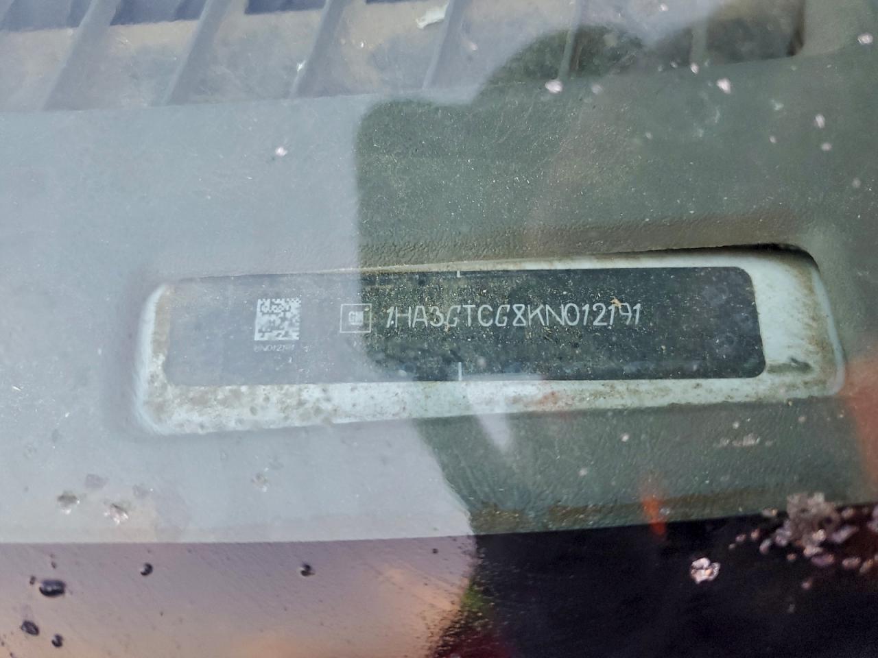 2019 Chevrolet Express G3500 VIN: 1HA3GTCG8KN012191 Lot: 92818215