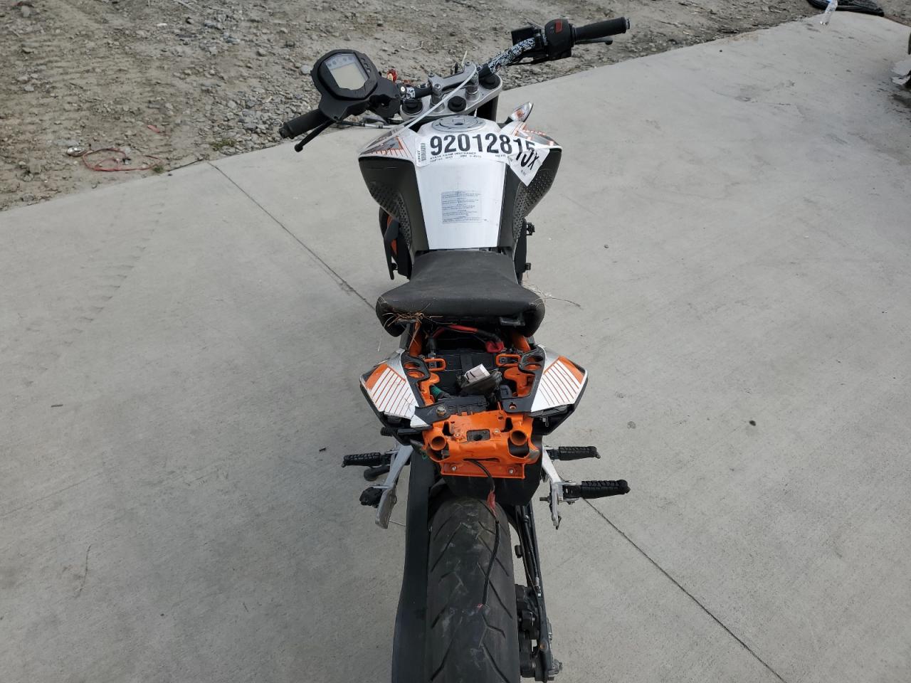 2016 Ktm Rc 390 VIN: MD2JGJ400GC274737 Lot: 92012815