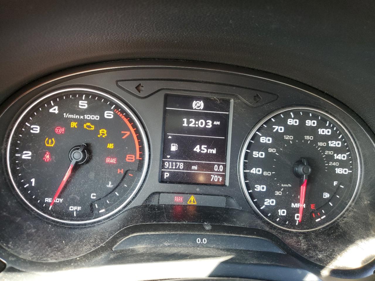 2016 Audi A3 Premium VIN: WAUA7GFFXG1053357 Lot: 92101895