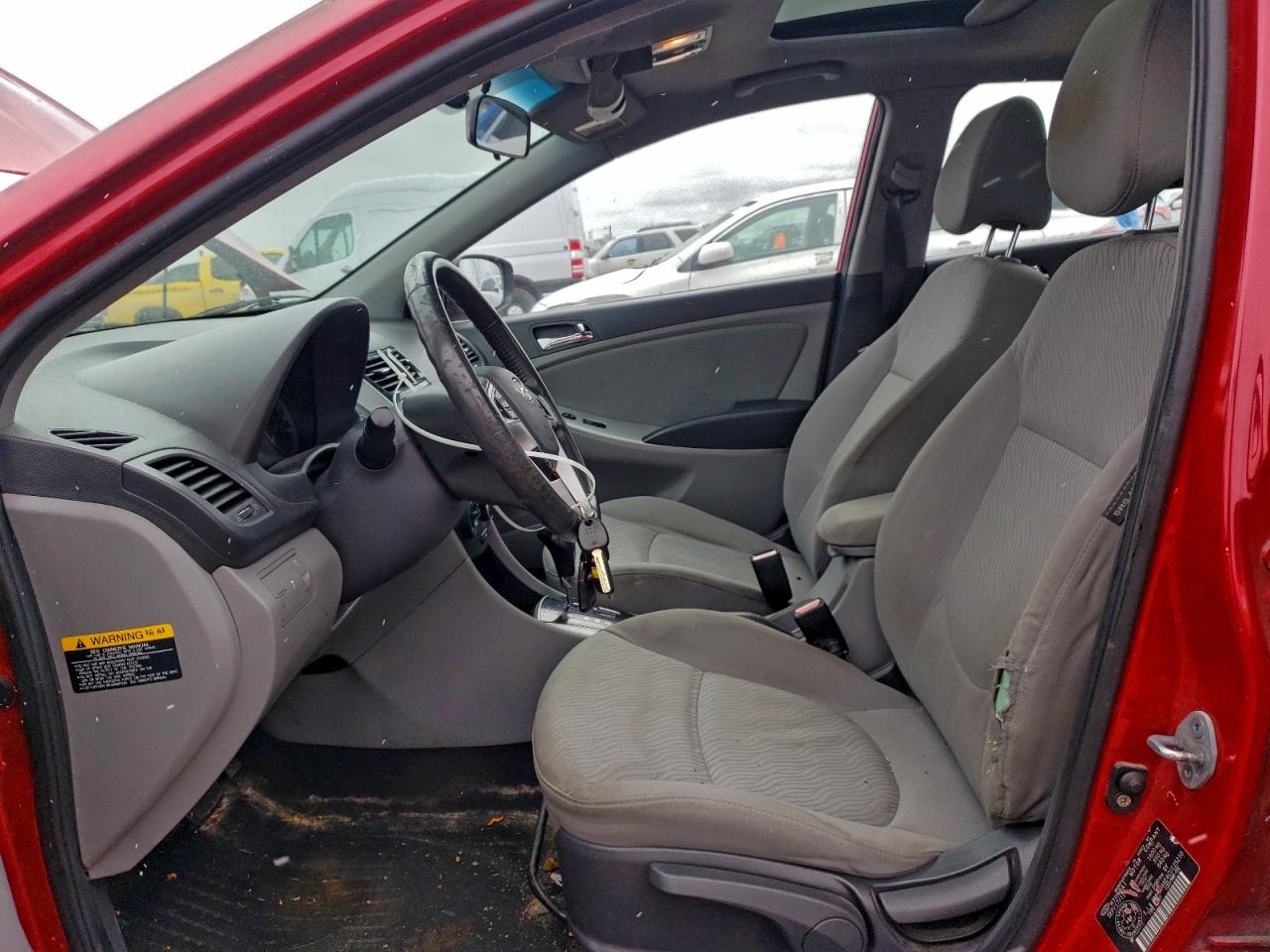 2012 Hyundai Accent Gls VIN: KMHCU4AE4CU125210 Lot: 94740805