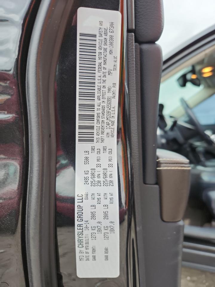 2015 Jeep Cherokee Limited VIN: 1C4PJMDS9FW556991 Lot: 91826335