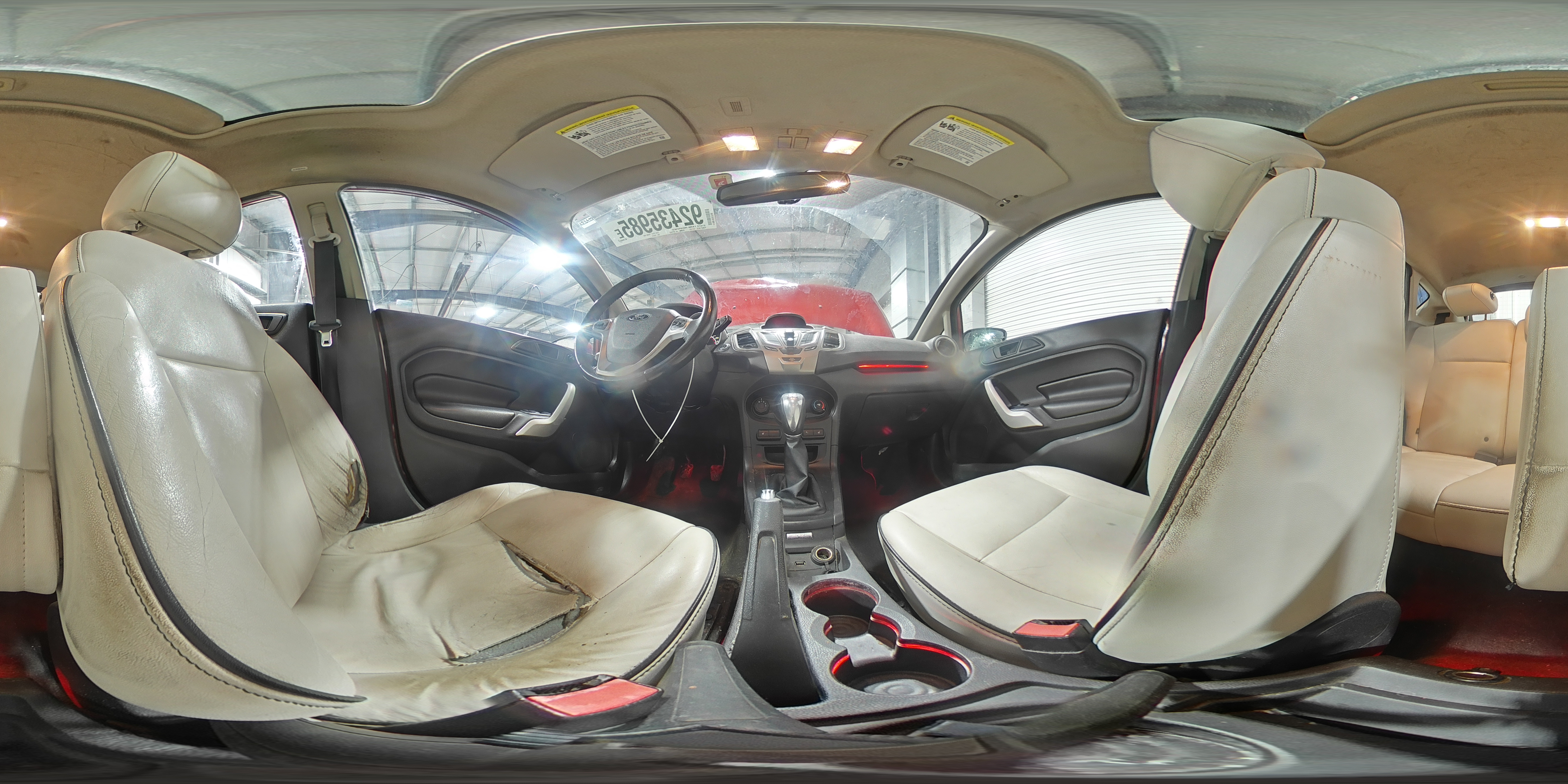 2013 Ford Fiesta Titanium VIN: 3FADP4FJXDM136925 Lot: 92435985