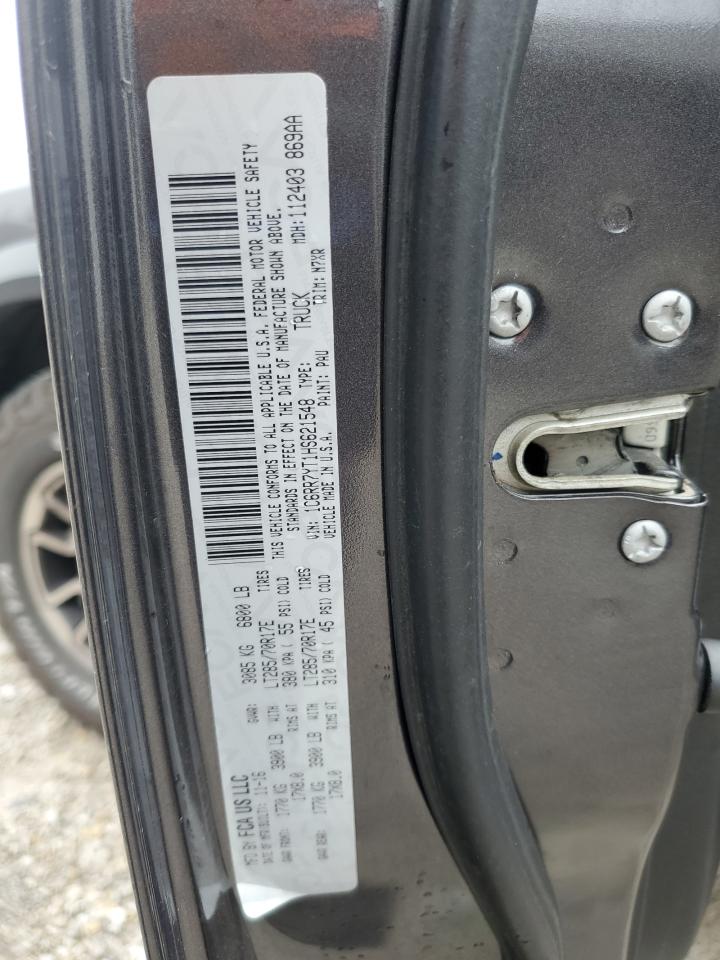 2017 Ram 1500 Rebel VIN: 1C6RR7YT1HS621548 Lot: 93349825