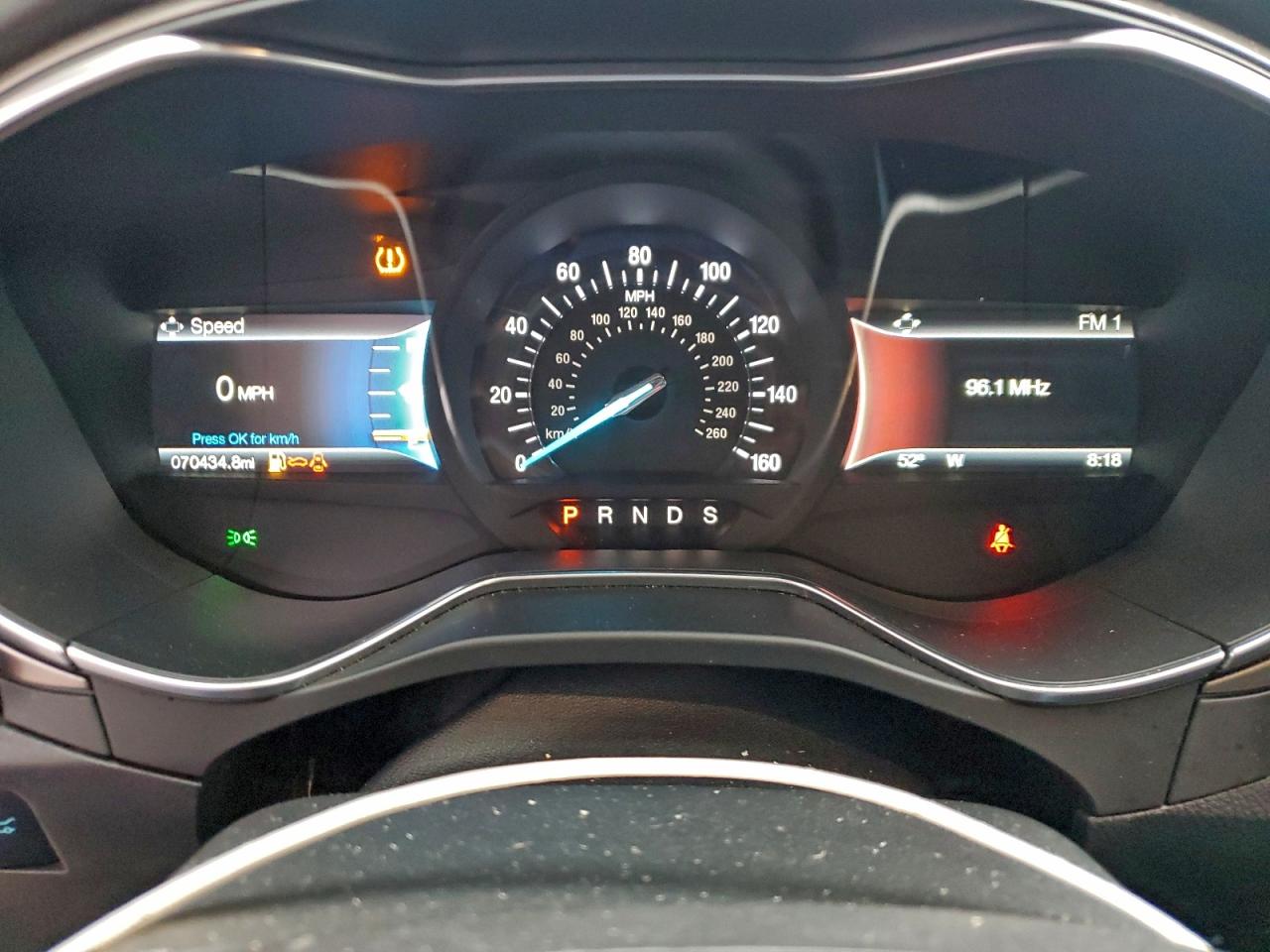 2017 Ford Fusion Se VIN: 3FA6P0H9XHR190187 Lot: 93548435