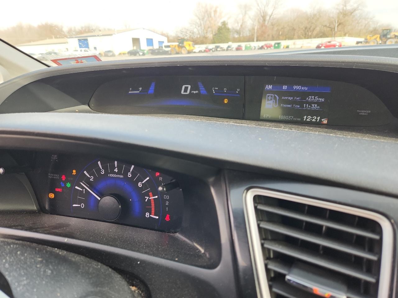 2013 Honda Civic Ex VIN: 19XFB2F81DE232522 Lot: 93719645