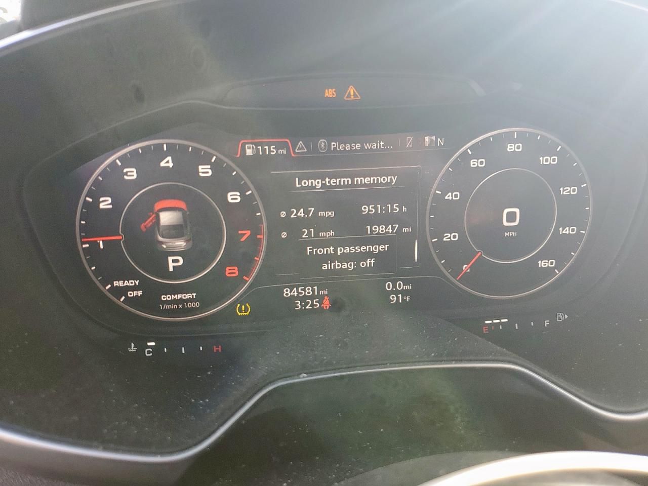 2016 Audi Tt VIN: TRUC5AFV0G1001599 Lot: 84556075