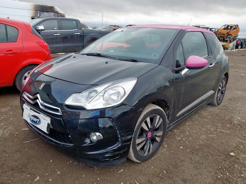 2014 CITROEN DS3 1.6 E-HDI AIRDREAM DSTYLE PINK 3DR for sale at Copart PETERLEE