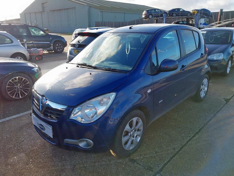 2009 VAUXHALL AGILA 1.2 16V DESIGN 5DR AUTO for sale at Copart NEWBURY