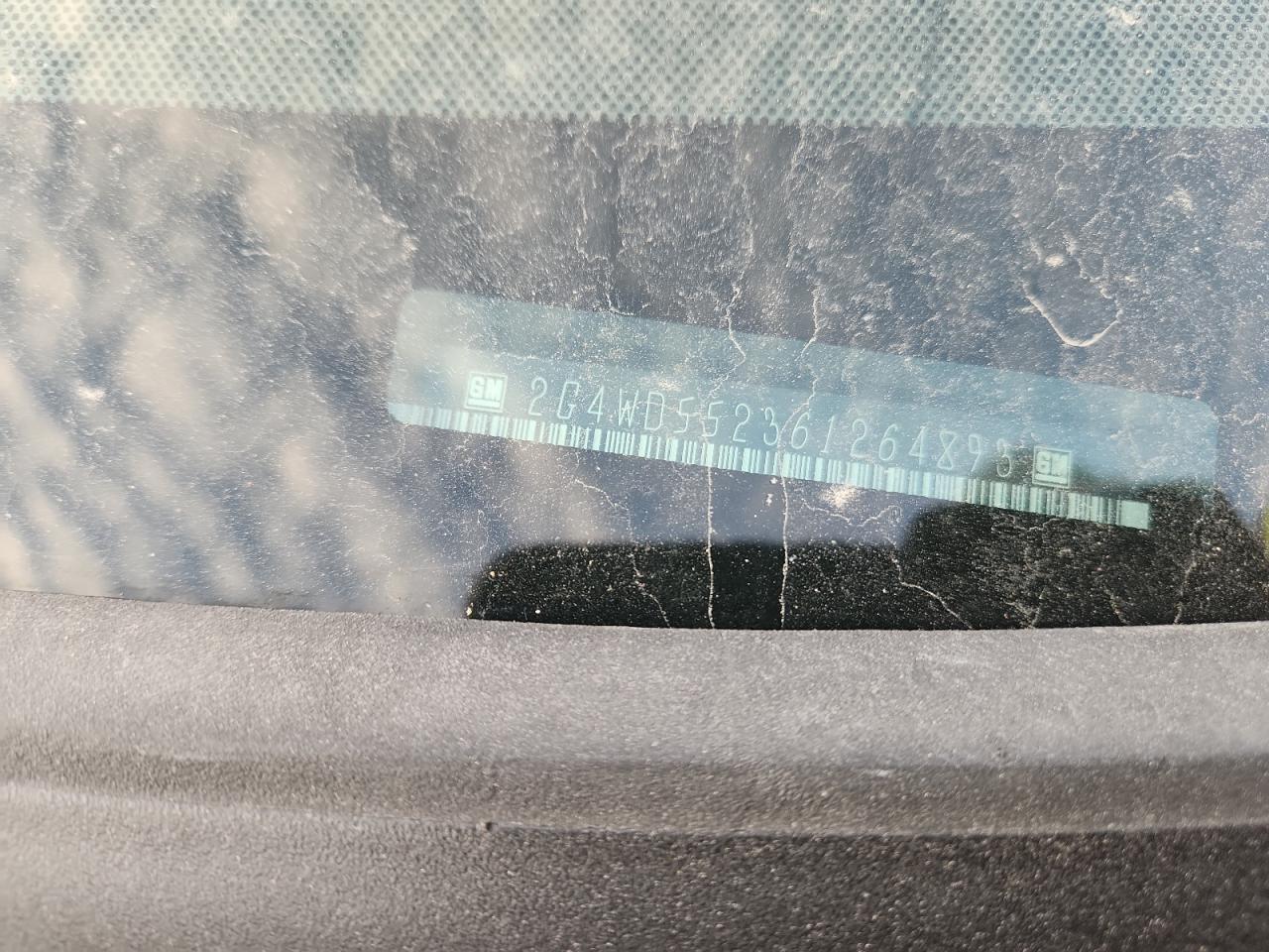 2006 Buick Lacrosse Cxl VIN: 2G4WD552361264893 Lot: 91111065