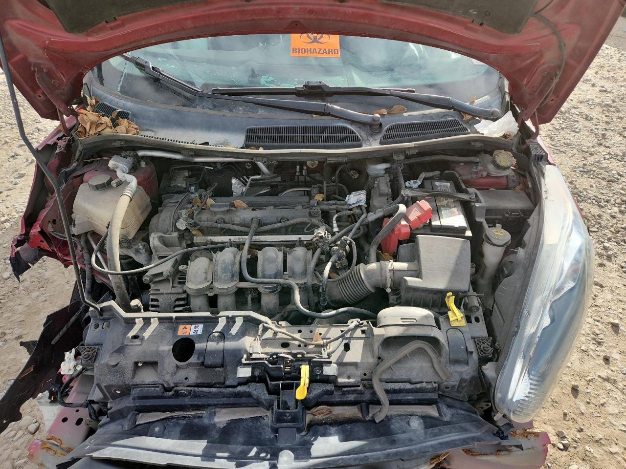 2017 Ford Fiesta Se VIN: 3FADP4BJXHM143479 Lot: 93744675