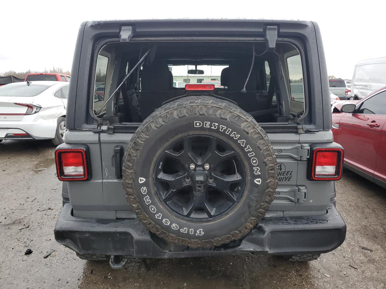 2021 Jeep Wrangler Unlimited Sport VIN: 1C4HJXDN4MW791621 Lot: 92497305