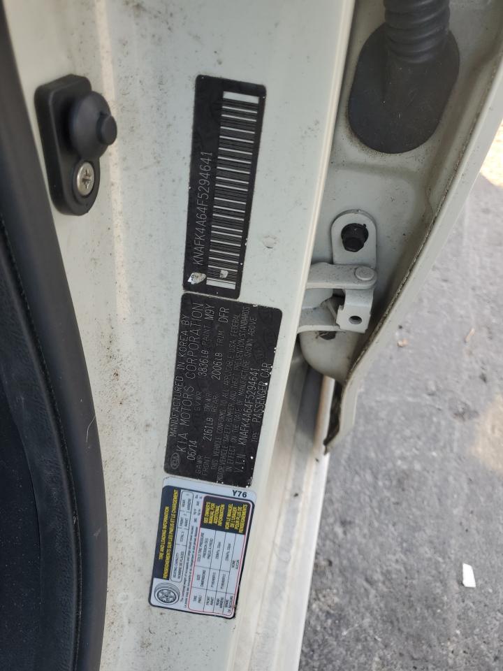 2015 Kia Forte Lx VIN: KNAFK4A64F5294641 Lot: 92667825