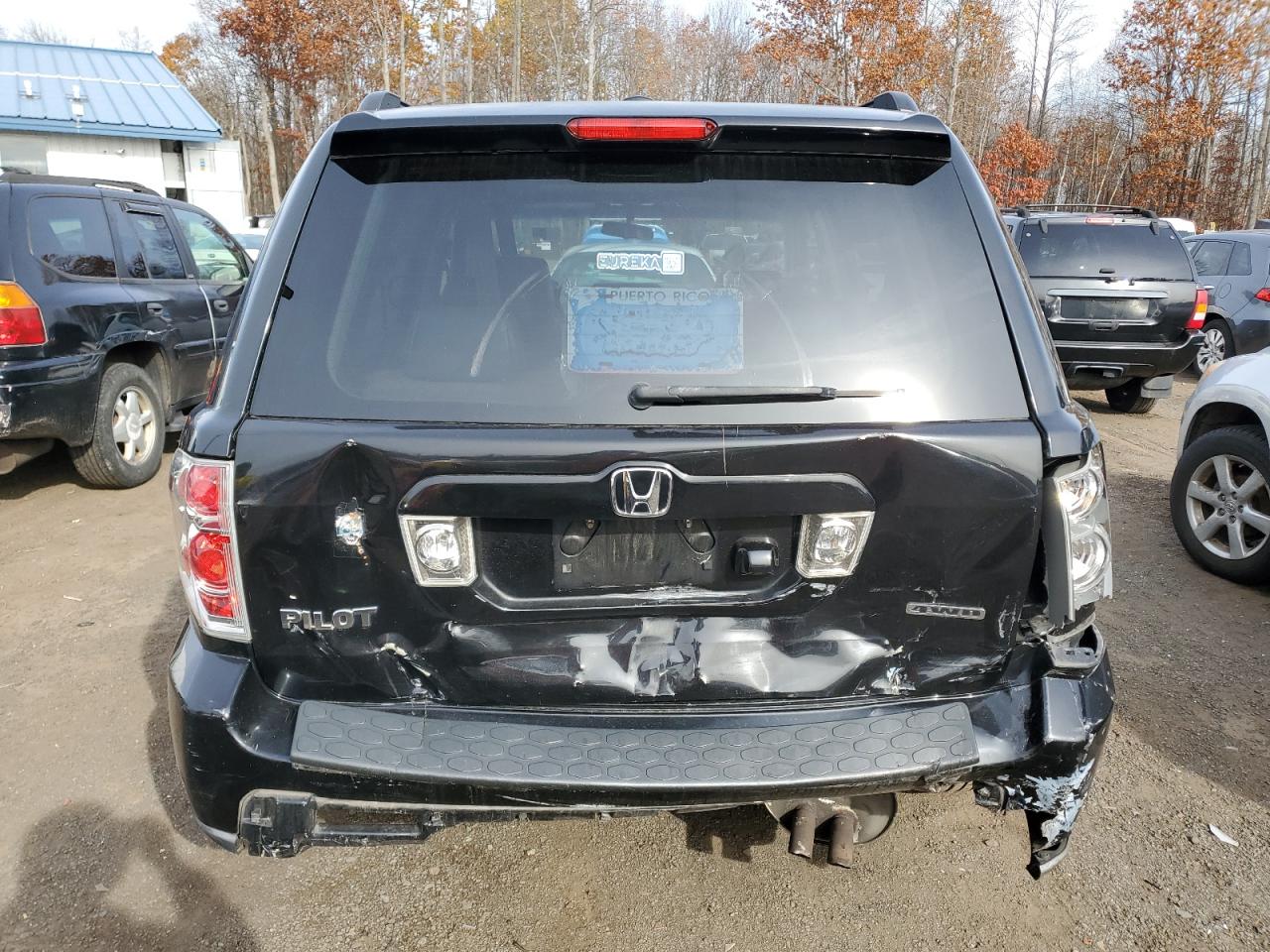 2008 Honda Pilot Exl VIN: 5FNYF18798B044391 Lot: 91552115