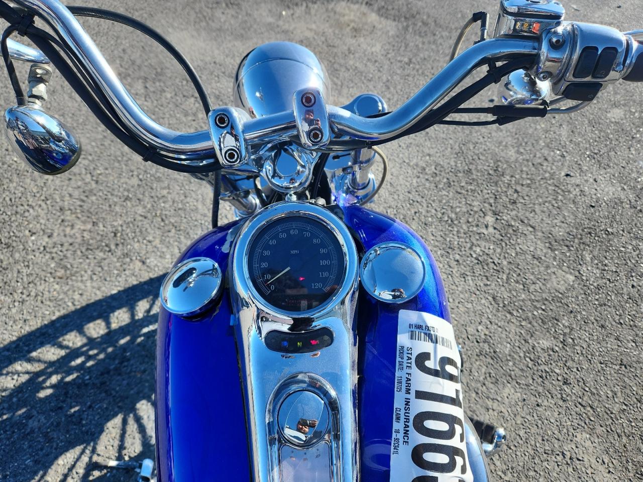 2001 Harley-Davidson Fxstd VIN: 1HD1BSY1X1Y062627 Lot: 91663135