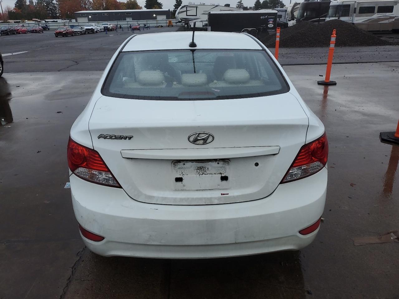 2014 Hyundai Accent Gls VIN: KMHCT4AE7EU713186 Lot: 90349995